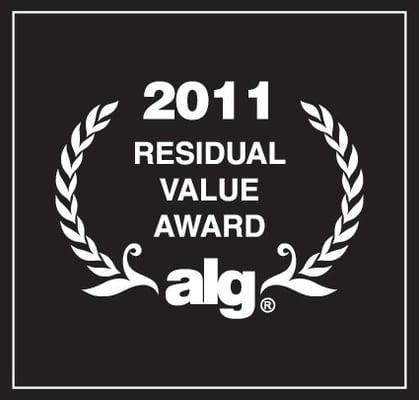 2011 Residual Value Award