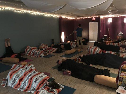 Restorative Yoga session with Johanna Beekman