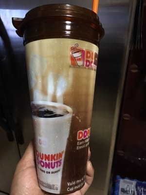 Free mug. ($4.99) use it for refills all summer $1.80