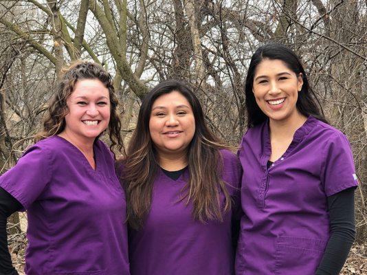 Clinical Staff, Maryann, Nayeli and Ilse