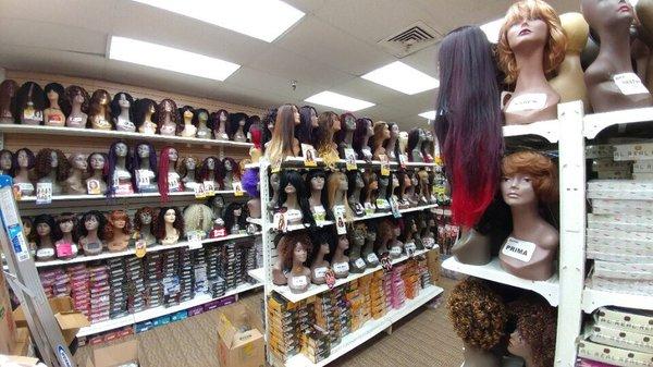 More more selection for wigs