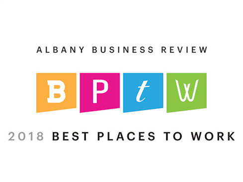 Troy Web Consulting wins the Albany Business Review Best Places to Work Award - 2018