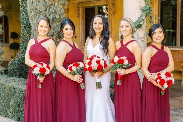 Bridal Hair & Bridesmaid's Updo