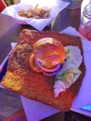 Tenderloin sandwich.