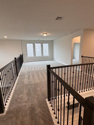 Deep Cleaning Carpet Cleaning of upstairs Bonus Room