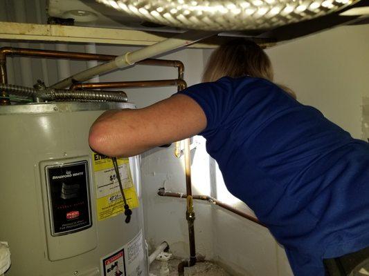 Water Heater and AC Inspection.  Fort Lauderdale