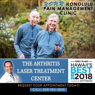 Pain Management Clinic Honolulu, Hawaii. Dr. Alosa at The Arthritis Laser Treatment Center can help! 808-596-4800 -OR- https://www.dralosa.c