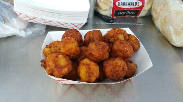 Potato Creations signature tater tots.