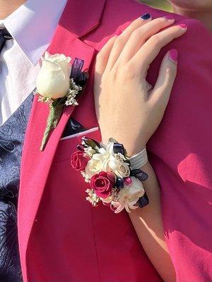 Corsage and boutonniere