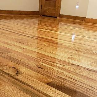 Sand, Stain, Refinish, Living/Dining Room, 400 Sq. Ft.