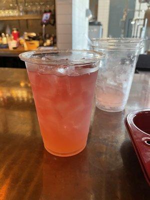 Berry Lemonade with the Berry Gin is delicious