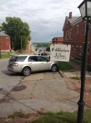 Photo taken 9/14/2016 - Cobblestone Alley (sign)