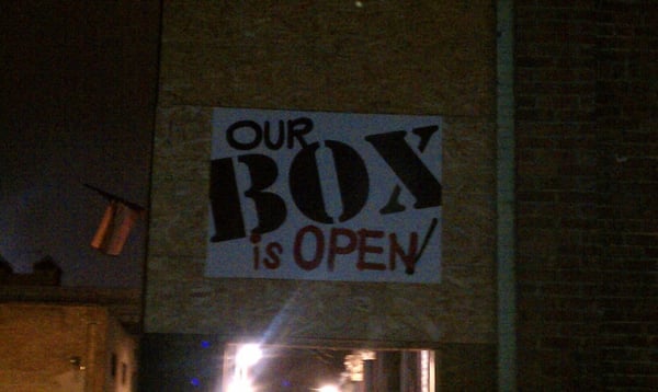 Our box is open