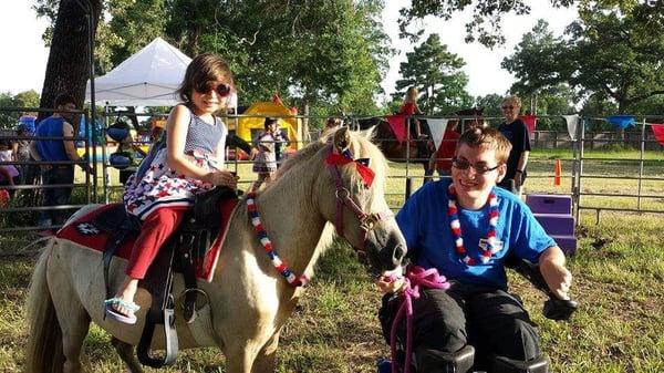 Pony rides and birthday parties