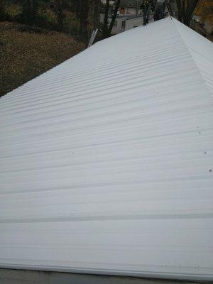 Another customer happy with a new Metal Roof.