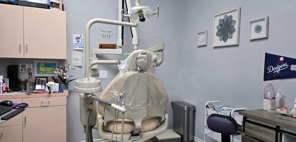 Patient treatment room.