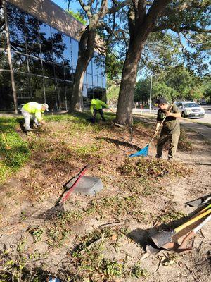 Preparing soil to plant