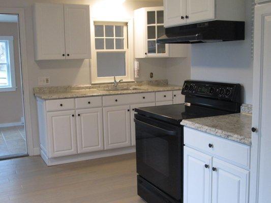 Cabinets that RCS sold and installed by customer.