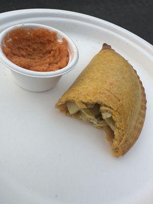 Chicken empanada