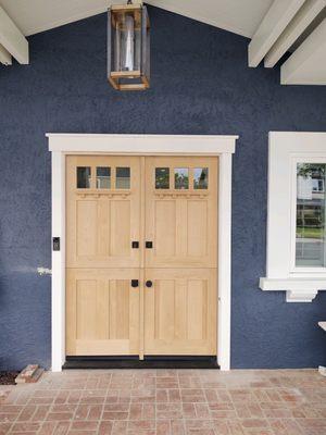 Dutch Door Double Clear Alder