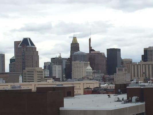 View from the parking roof