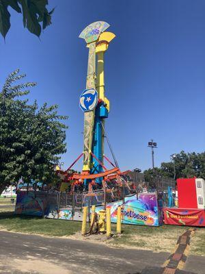 Empty rides on summer days