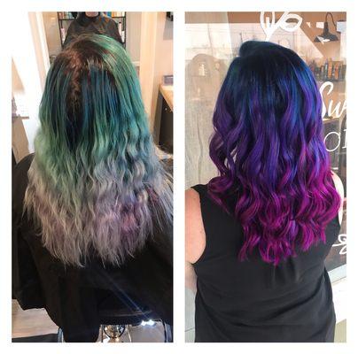 Mermaid hair!