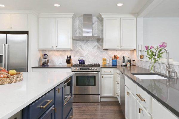 Whole house renovation, South Street West - kitchen