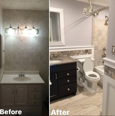 Bathroom remodel