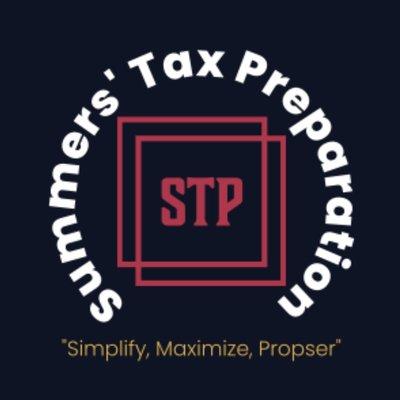 Welcome to Summers' Tax Preparation where we Simplify your taxes, Maximize your credits and deductions, and help you to Prosper financially!