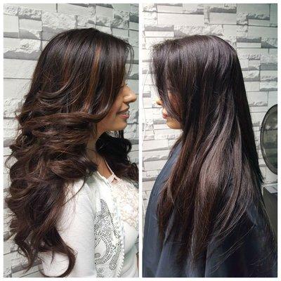 #longLayers #Brunettes #Highlites #Makeover #Charmaine3Co