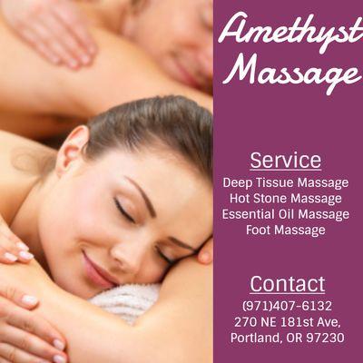 Amethyst Massage