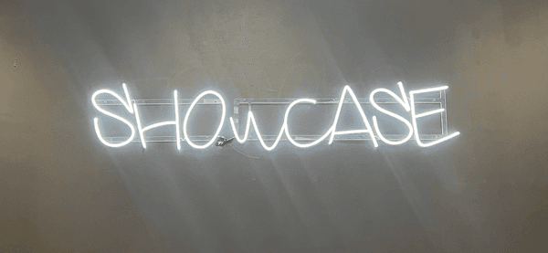 Showcase Neon Sign