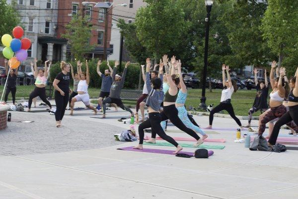 Yoga at the Park