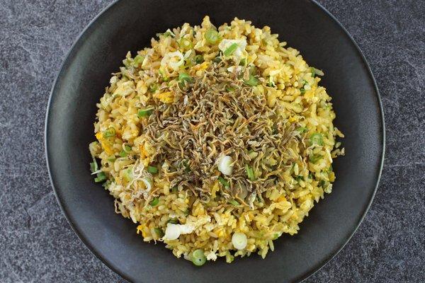 Anchovy Egg Fried Rice