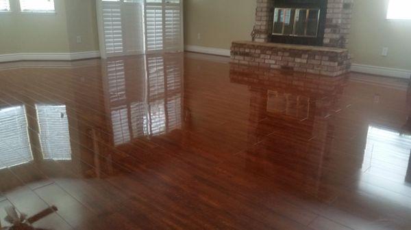 Taking care of laminate floors