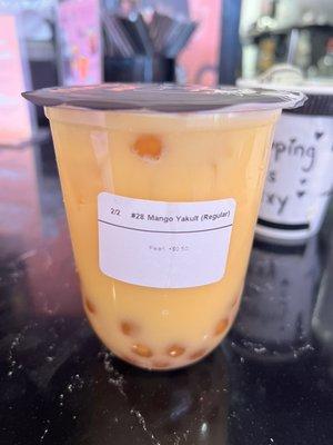 Mango yakult   Ig: feed_ally