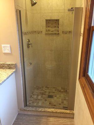 Custom shower