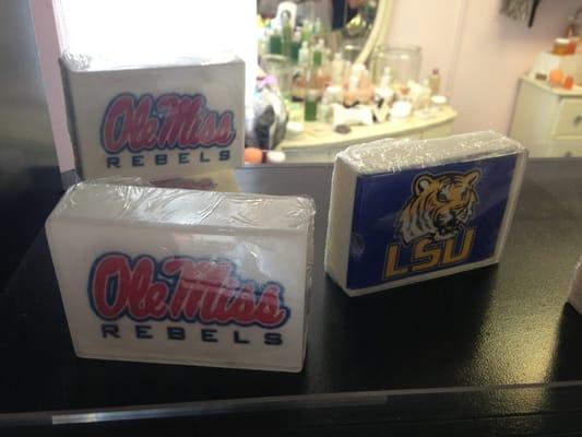 Ole Miss and LSU soaps