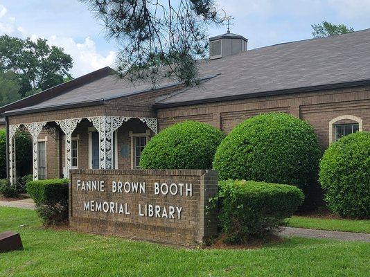 Fannie Brown Booth Memorial Library