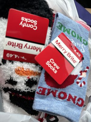 Christmas socks 75% off (for next year sock exchange!)