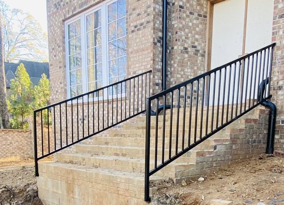 metal fence, gates, handrails.  
Residential and commercial.