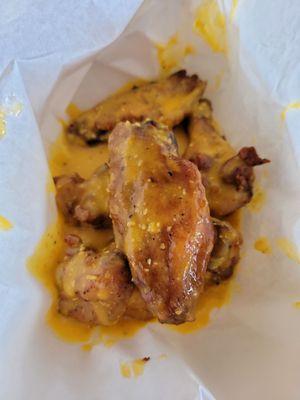 Wings with Garlic Parmesan