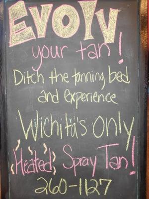 It's time to EVOLV your tan!