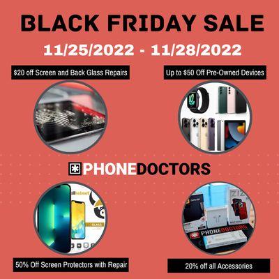 Black Friday Deals in Oklahoma City & Edmond! Discounts on Repairs, Phones, and Accessories! Starting 11/25/2022!