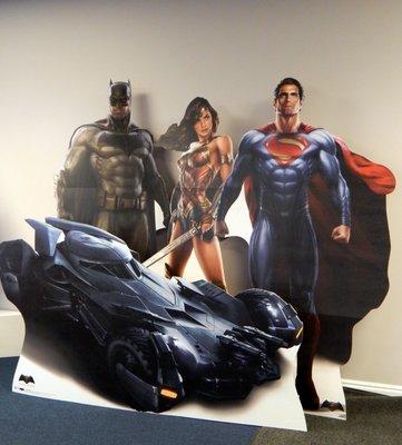 Superhero cutouts for kids of all ages! Both DC and Marvel available.