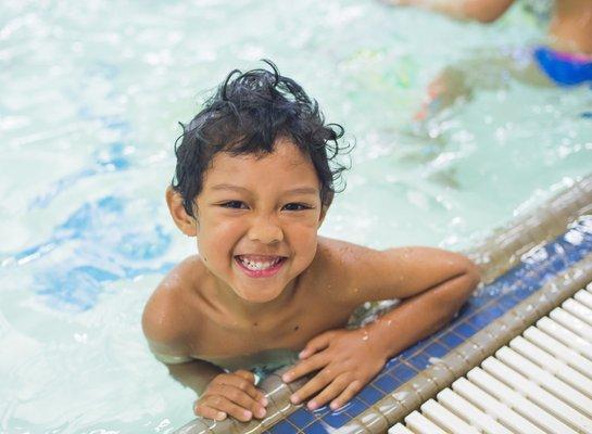 The salt-water pools are great for sensitive skin!