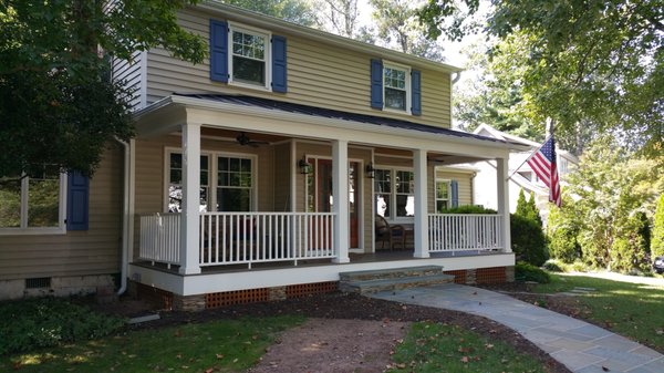 Welcome your guests with a perfectly designed front porch.