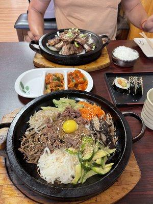 Kalbi, Bibimbap, Kimbap