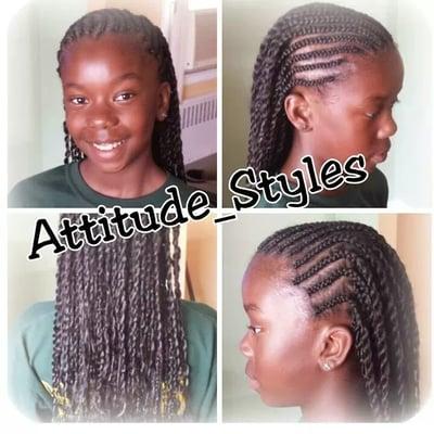 Corn rolls with twists